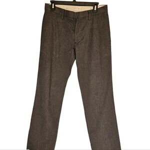 Gap Mens Slim Fit Gray Chino Pants 30x30 Flat Front Cotton Office MP53